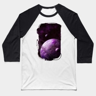 Pink Super Earth (Xianthen-18) Baseball T-Shirt